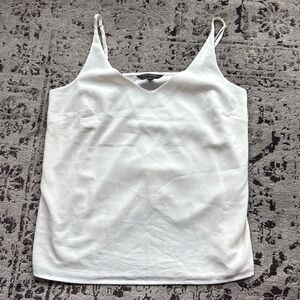 Creamy white satin tunic!